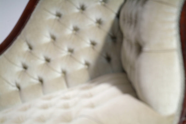 Close up of 19th Century Antique Chaise