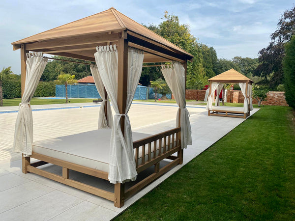 Robinson Bespoke - Iroko Balinese Beds