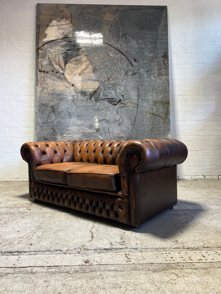 Caramel leather lounge discount