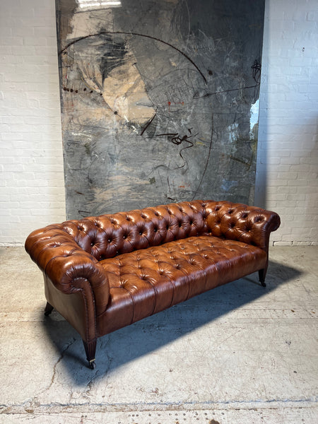 Antique 19thC Chesterfield Sofa by Hamptons of Pall Mall