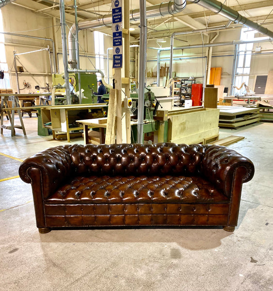 A Very Good MidC Vintage Chesterfield to be fully restored