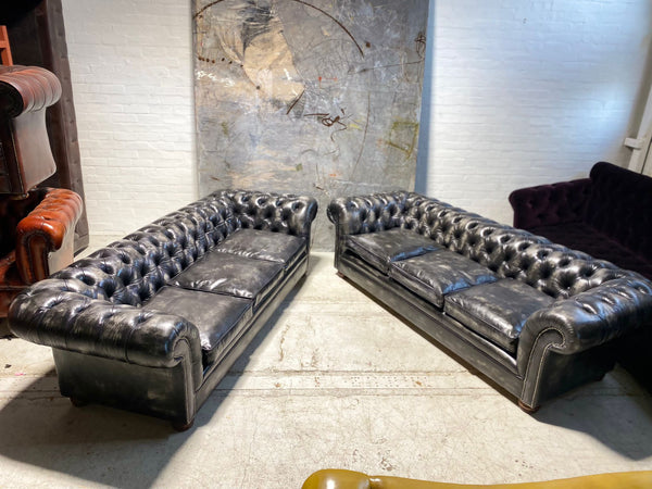 Crafted for Harry Potter - our Slytherin Chesterfield Sofa