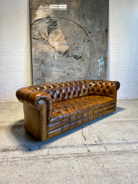 The Holy Grail of Vintage Chesterfield Furniture - Hand Dyed Club Suite