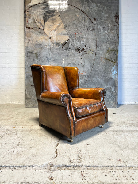 One of our Peel Armchairs in Rustic Tans