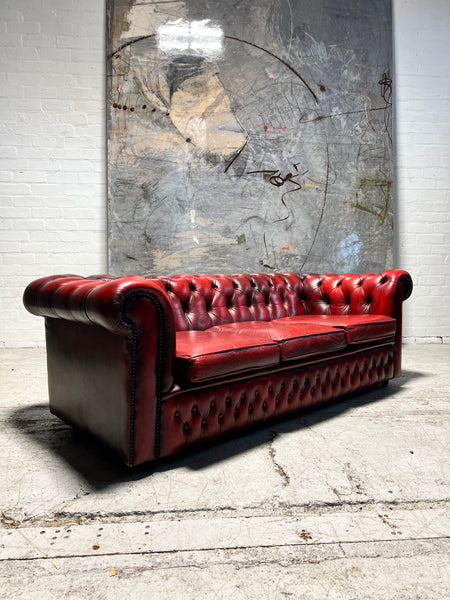 A Great Value 2 Piece Chesterfield Suite
