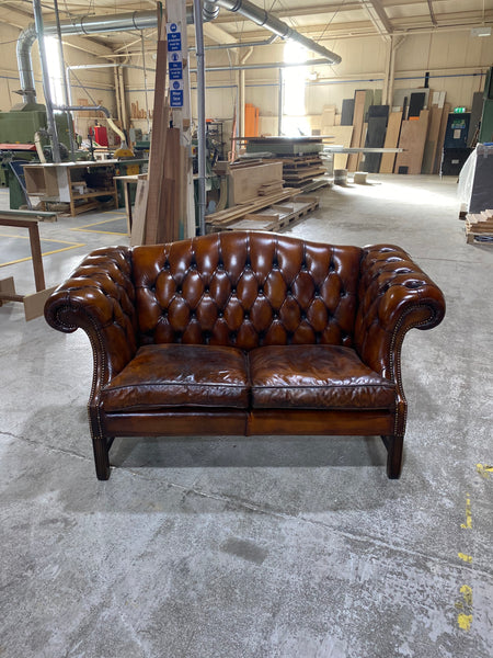 A Very Smart and Neat Chippendale Camel Back Sofa