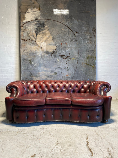 A Very Smart 3 Seat Twice Loved Chesterfield Sofa