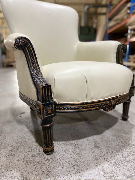 A fine early 19thC Armchair - restored and as yet undyed