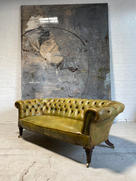 A Fine Early 19thC Chesterfield in Beautiful Leathers