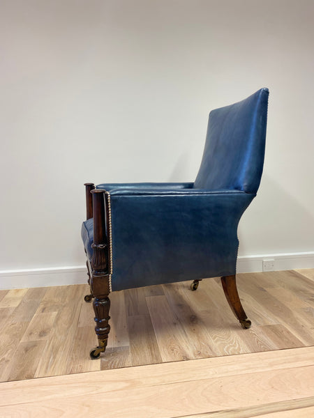 Restored - A Fine and Well Proportioned William IV Gentleman’s Library Chair