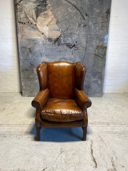 A Stunning Gentleman’s Wing Back Chair