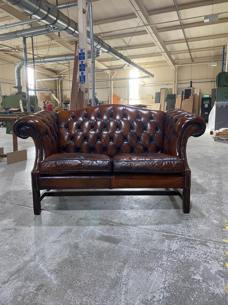 A Very Smart and Neat Chippendale Camel Back Sofa