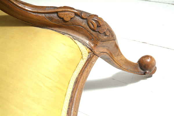Wooden Legs on Antique Chair 