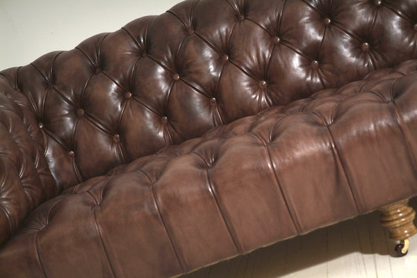 Ex-Display SALE - Hand Dyed Leather 5 Seater
