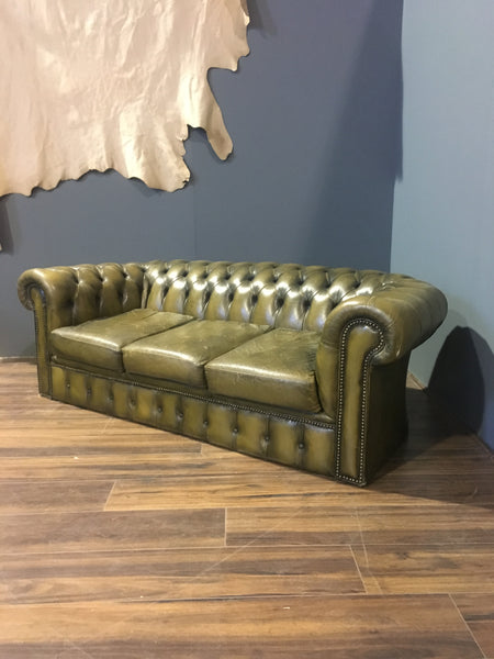A really Cool Khaki Green Sofa