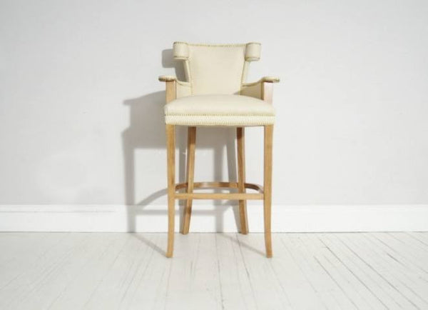 Cream bar stool