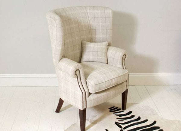 Half Porters Chair – Colefax & Fowler Hemsby Check