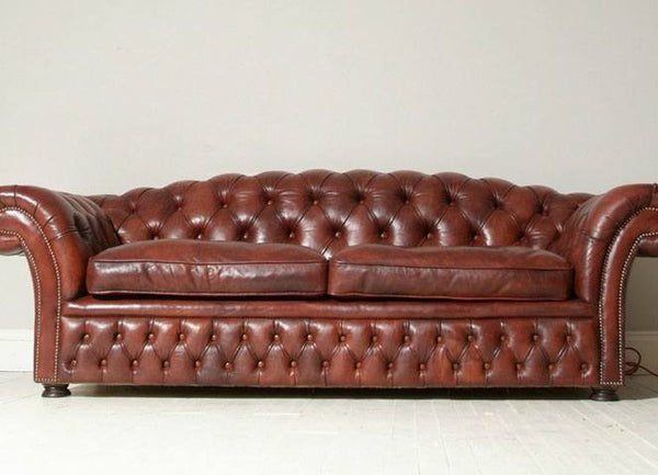 The Rosebery Sofa – Rich Chestnut Brown