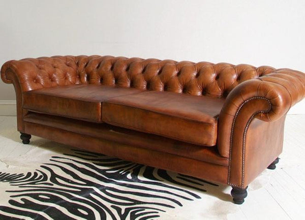 The Newcastle Sofa – Coffee Brown