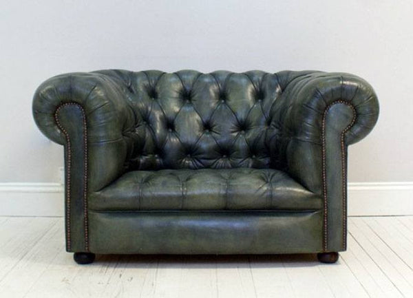 The Olive Green Wilmington Gentleman’s Club Chair