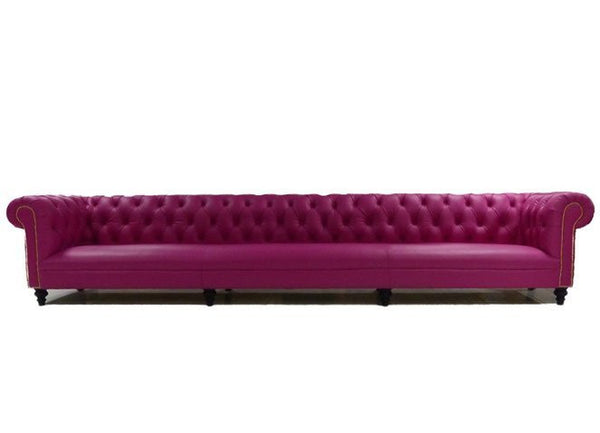 Andy Warhol 4m Fuscia Pink Chesterfield