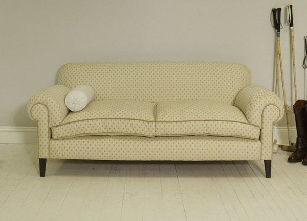 Chatham High Back sofa: Jim Dickens’ Arezzo Fabric